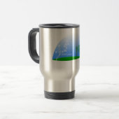 Mug De Voyage Pensez le vert (Devant gauche)