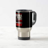 Mug De Voyage Pensez Plongée sous-marine ennuyeux Smart Person's (Devant droit)