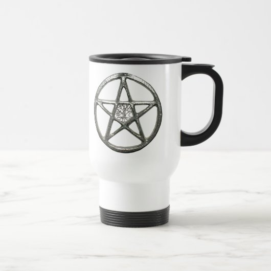 Mug De Voyage Pentacle Arbre De La Musique De Vie (Droite)