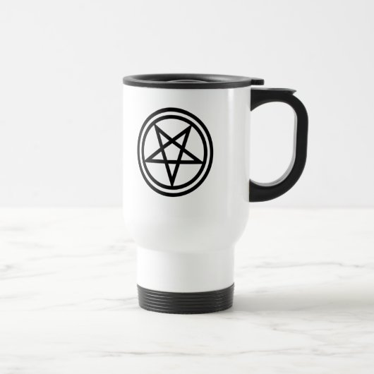 Mug De Voyage Pentagone étoilé inversé (Droite)