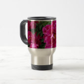 Mug De Voyage Peonies Acier Inoxydable Voyage/Mug de navette (Devant gauche)