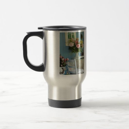 Mug De Voyage Peonies victoriennes - Le vignoble de Martha (Gauche)