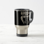 Mug De Voyage Père du Mariage Groom Costume Groom (Devant droit)
