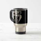 Mug De Voyage Père du Mariage Groom Costume Groom (Devant gauche)