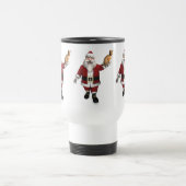 Mug De Voyage Père Noël Avec Tabby Rouge (Centre)