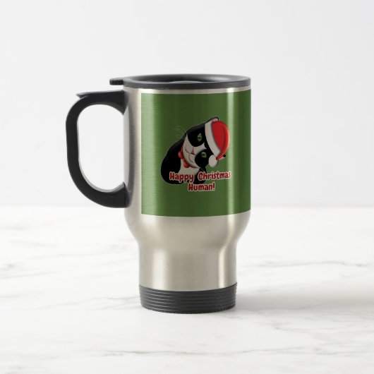 Mug De Voyage Père Noël Cat (Gauche)