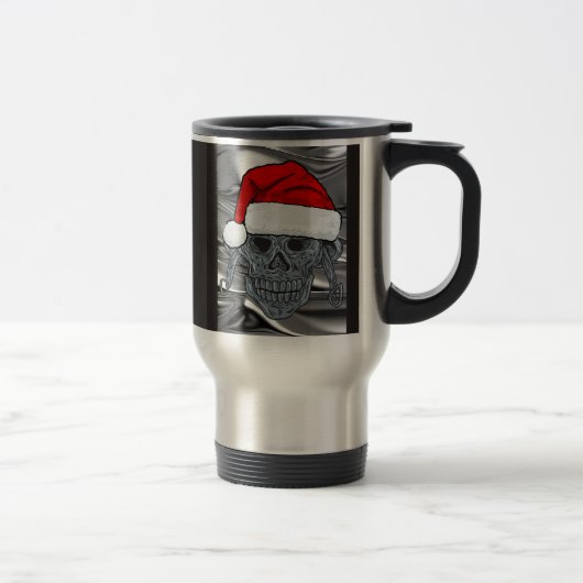 Mug De Voyage Père Noël Skeleton (Droit)