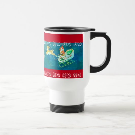 Mug De Voyage Père Noël Sleigh (Droite)