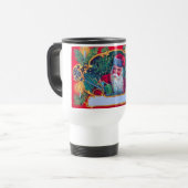 MUG DE VOYAGE PÈRE NOËL VINTAGE (Devant gauche)