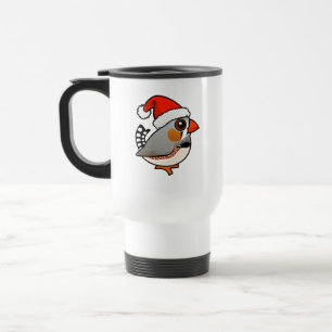 Mug De Voyage Père Noël Zebra Finch