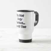 Mug De Voyage Perfectionnez 40 (Devant droit)