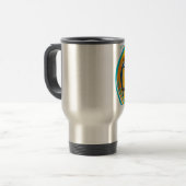 MUG DE VOYAGE PERROQUETS DE FÊTE (Devant gauche)