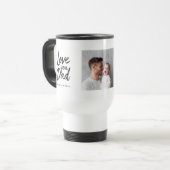 Mug De Voyage Personalized Dad with Photo Custom Gift (Devant gauche)