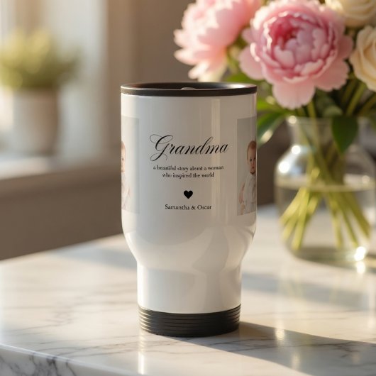 Mug De Voyage Personalized Grandma Custom Photo