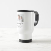 Mug De Voyage Personalized Grandpa | Custom Grandfather Gift (Devant droit)