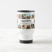 Mug De Voyage Personalized Happy Birthday Photo Collage (Centre)