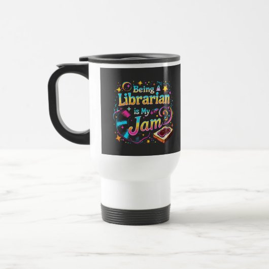 Mug De Voyage Personalized Librarian Gift (Gauche)