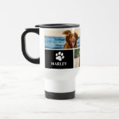 Mug De Voyage Personalized Paw Dog Lover Photo Collage Pet (Gauche)