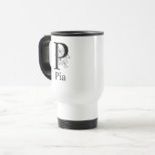 Mug De Voyage Personalized Tumbler,Insulated Travel Mug,Custom T (Devant gauche)