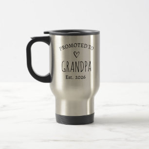 Mug De Voyage Personnalisé Promu Grand-Père