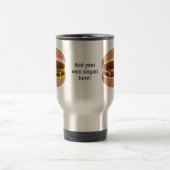 Mug De Voyage Personnaliser de ce graphique Hamburger (Centre)