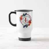 Mug De Voyage Personnaliser Elle Croyait Pouvoir Monogrammer Flo (Gauche)