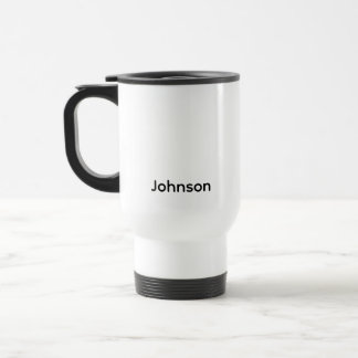 Mug De Voyage Personnaliser le nom