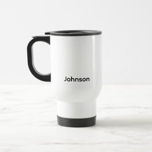 Mug De Voyage Personnaliser le nom (Gauche)