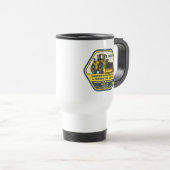 Mug De Voyage Personnaliser l'entreprise générale de constructio (Devant droit)