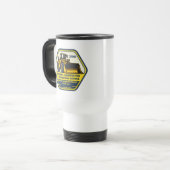 Mug De Voyage Personnaliser l'entreprise générale de constructio (Devant gauche)