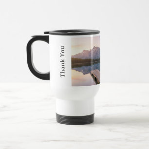 Mug De Voyage Personnaliser les Alpes Montagne Lac Paysage Natur