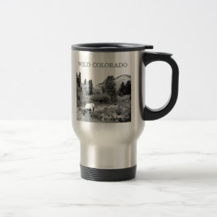 Mug De Voyage Personnalisez Sauvage Colorado Elk Wilderness