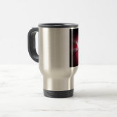 Mug De Voyage pétales rouges clairs (Devant gauche)