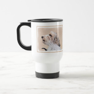 Mug De Voyage Petit Basset Griffon Vendéen Peinture - Chien Art
