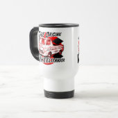 Mug De Voyage Petit chariot rouge (Devant gauche)