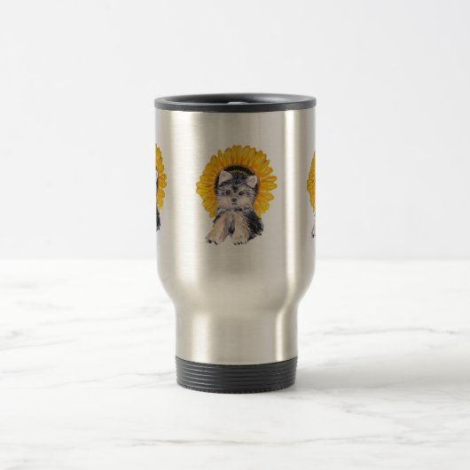 Mug De Voyage Petit chiot (Centre)