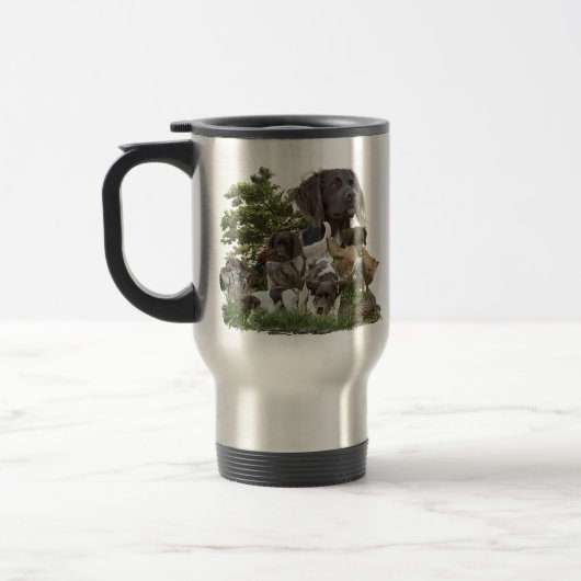 Mug De Voyage Petit Munsterlander (Gauche)