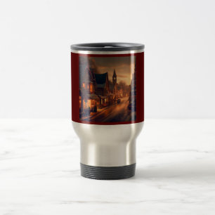 Mug De Voyage Petite ville de Noël 1