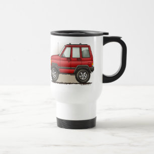 Mug De Voyage Petite voiture à quatre roues de SUV