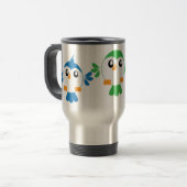 Mug De Voyage Petits oiseaux (Devant gauche)