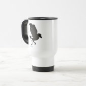 Mug De Voyage Pétrel de l'épuisement (flottement) (Devant gauche)
