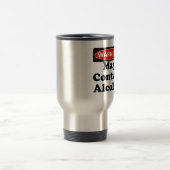 Mug De Voyage Peut contenir l'alcool (Centre)