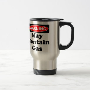 Mug De Voyage Peut contenir le gaz