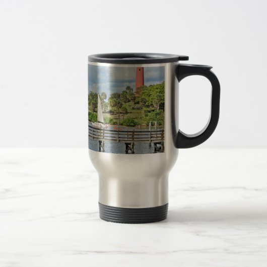 Mug De Voyage Phare d'admission de Jupiter (Droit)