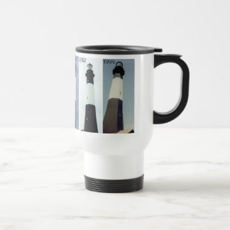 Mug De Voyage Phare d'île de Tybee (au fil des ans)