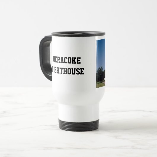 Mug De Voyage Phare d'Ocracoke (Devant gauche)