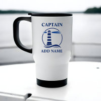 Phare nautique avec nom de capitaine ou de bateau
