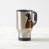 Mug De Voyage Pheasant : Tête de Ringneck (Devant droit)