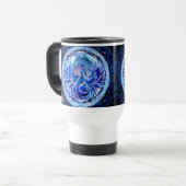 Mug De Voyage Phénix Bleu (Devant gauche)