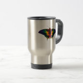 Mug De Voyage Philadelphie Rainbow Pride Flag Swallowtail (Devant droit)